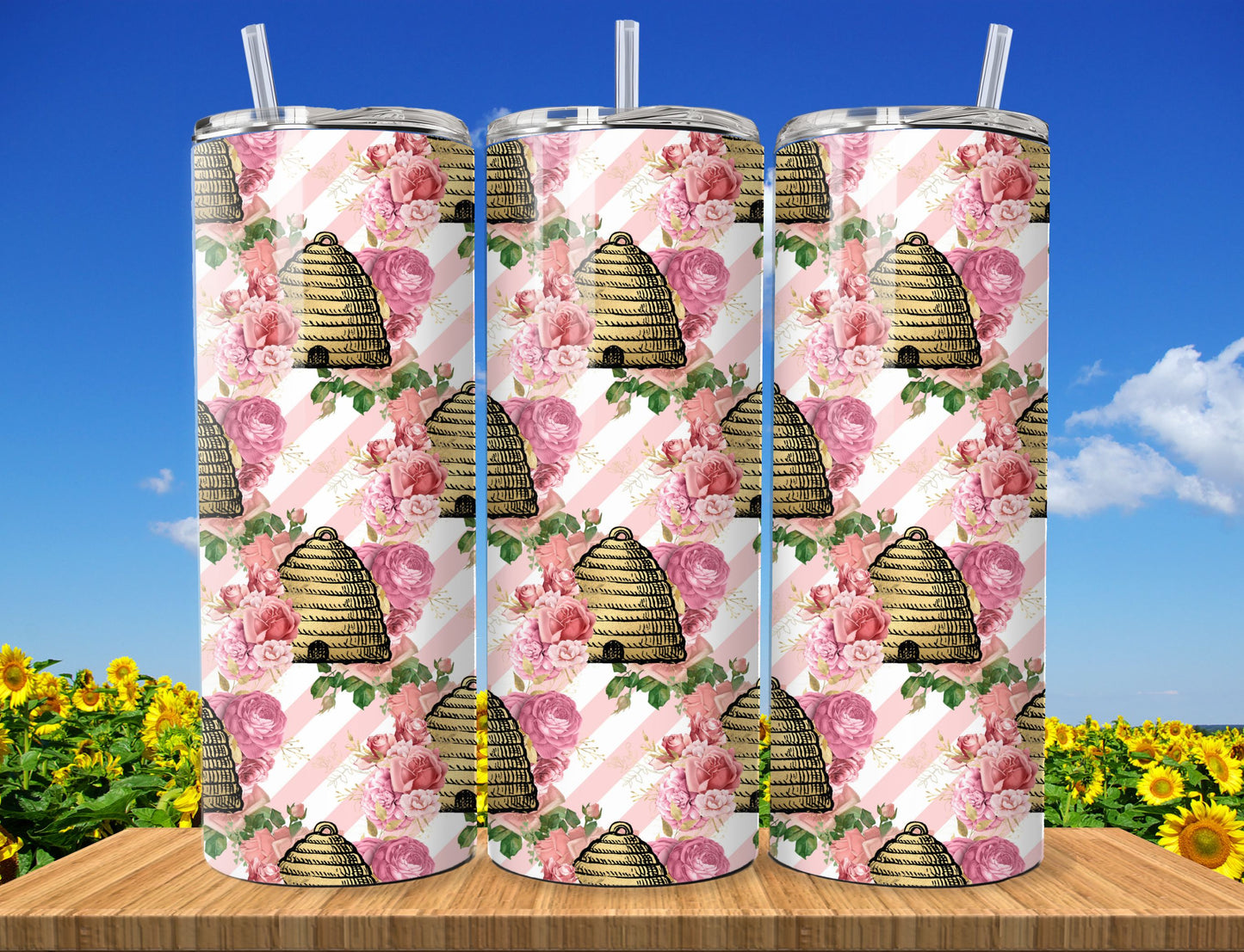 Sunflowers Sublimation 20oz Images Bundle