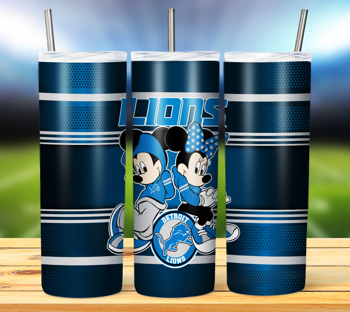 Football 20oz Sublimation Tumbler Image