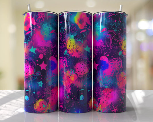 Galaxy 20oz Sublimation Tumbler Image