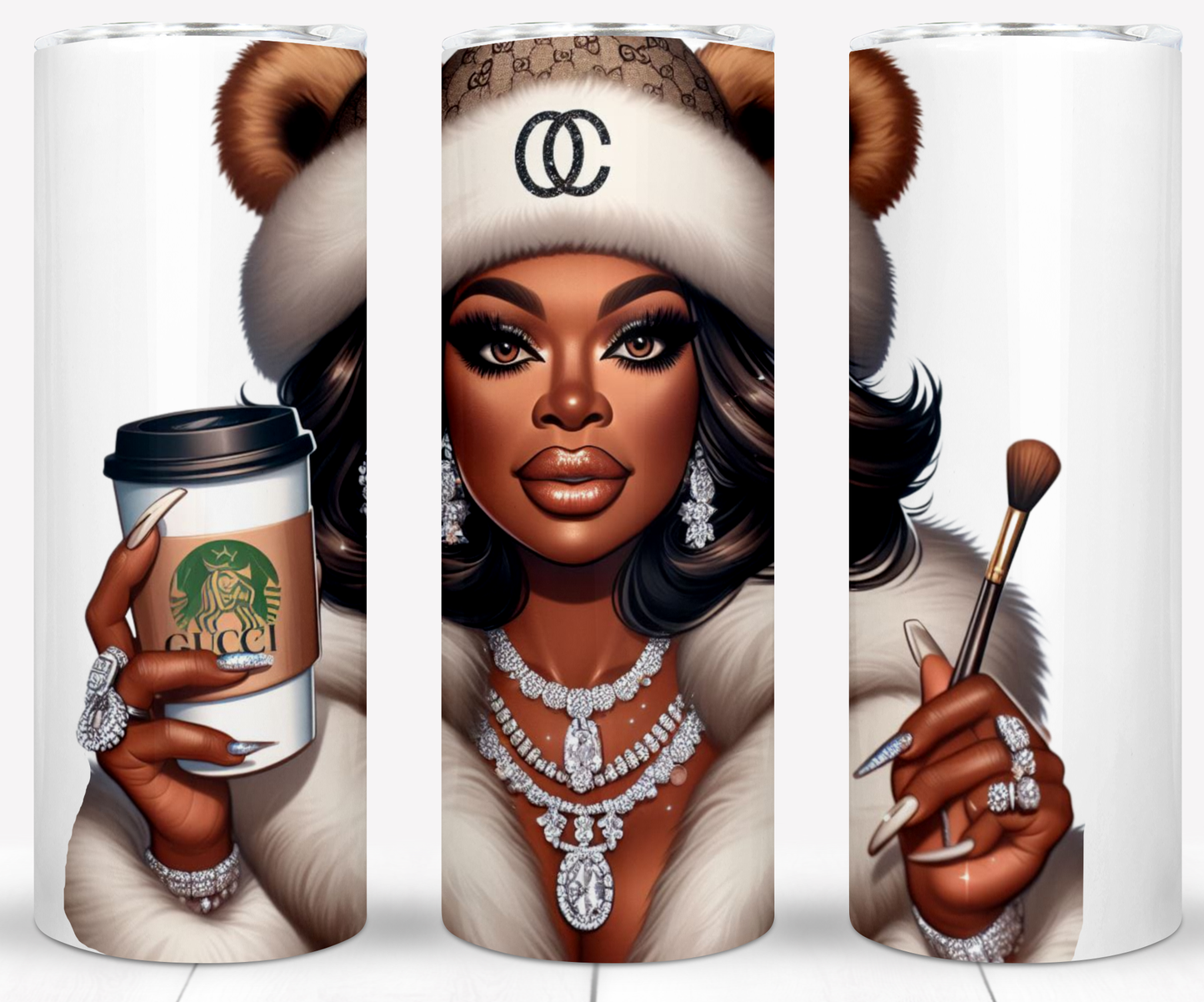 Christmas Oprah Sublimation 20oz Tumbler Images Bundle