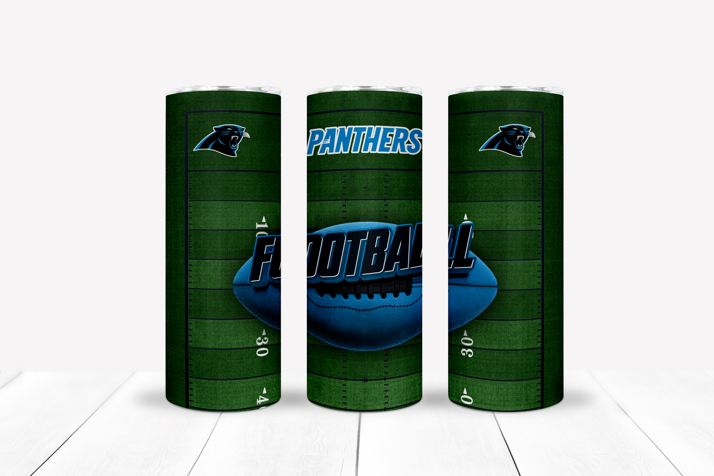 Football 20oz Sublimation Tumbler Image