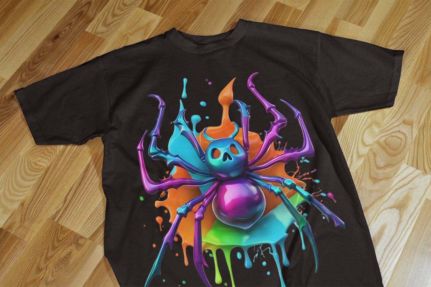 90+ Colorful Halloween Sublimation T-Shirt Images Bundle