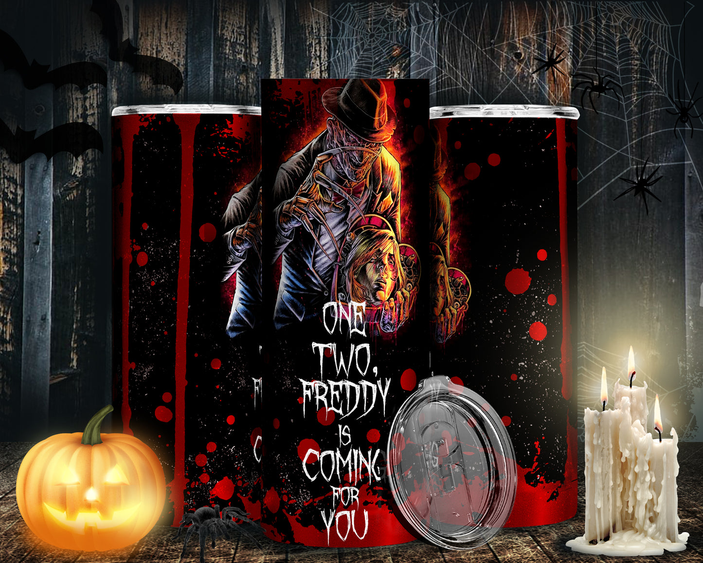 30 Horror Halloween Sublimation 20oz Images Bundle