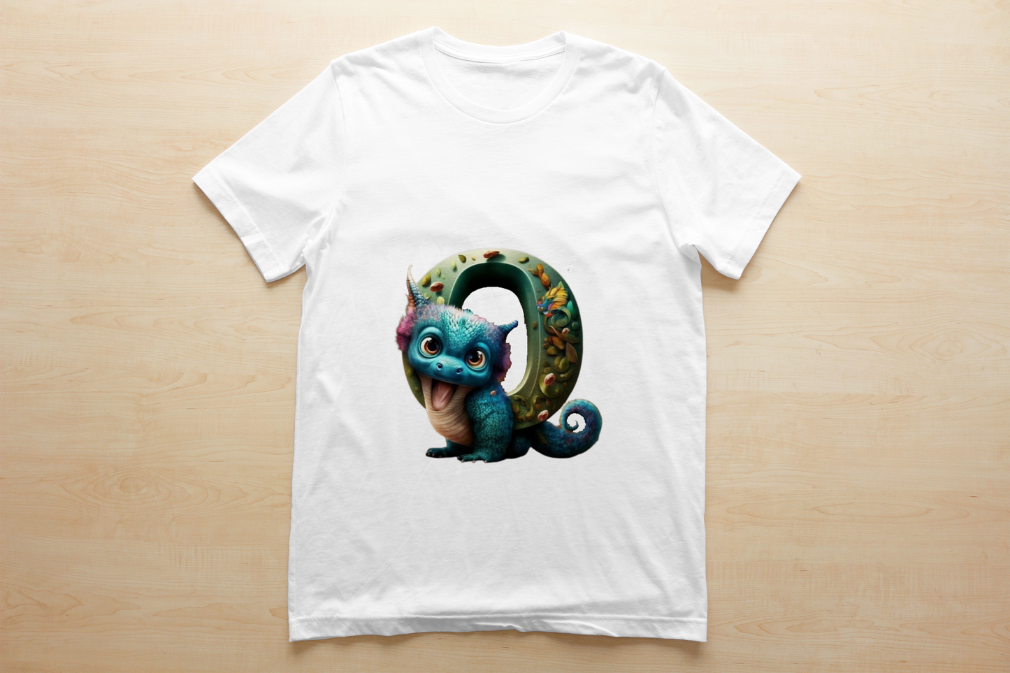 Kids ABC Dragon Images Sublimation/DTF T-Shirt Bundle