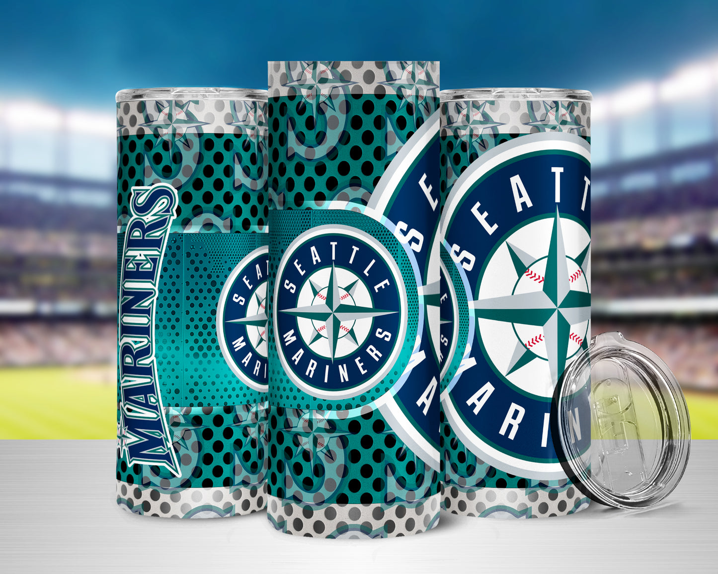 Baseball 20oz Sublimation Tumbler Image