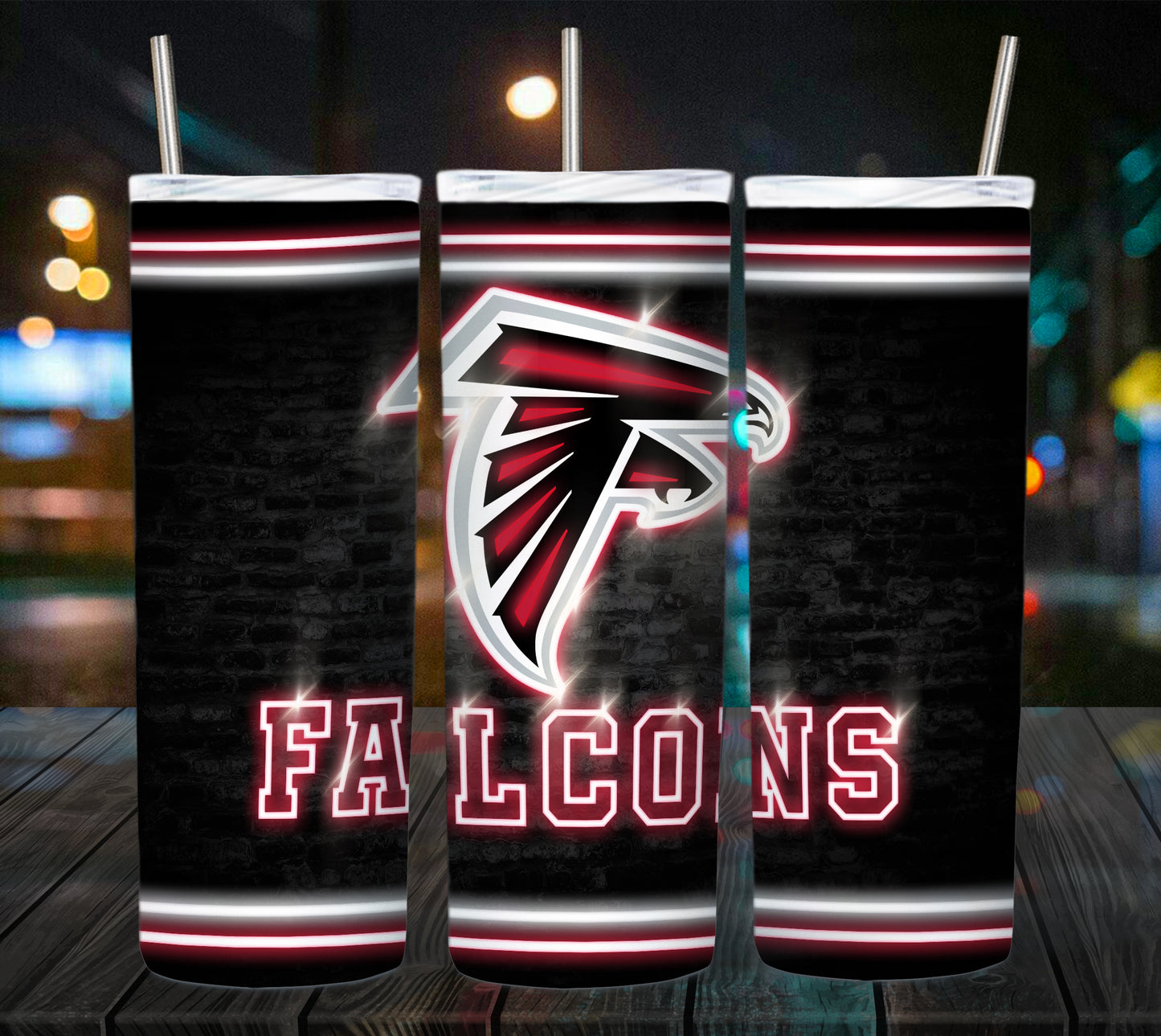 Football 20oz Sublimation Tumbler Image