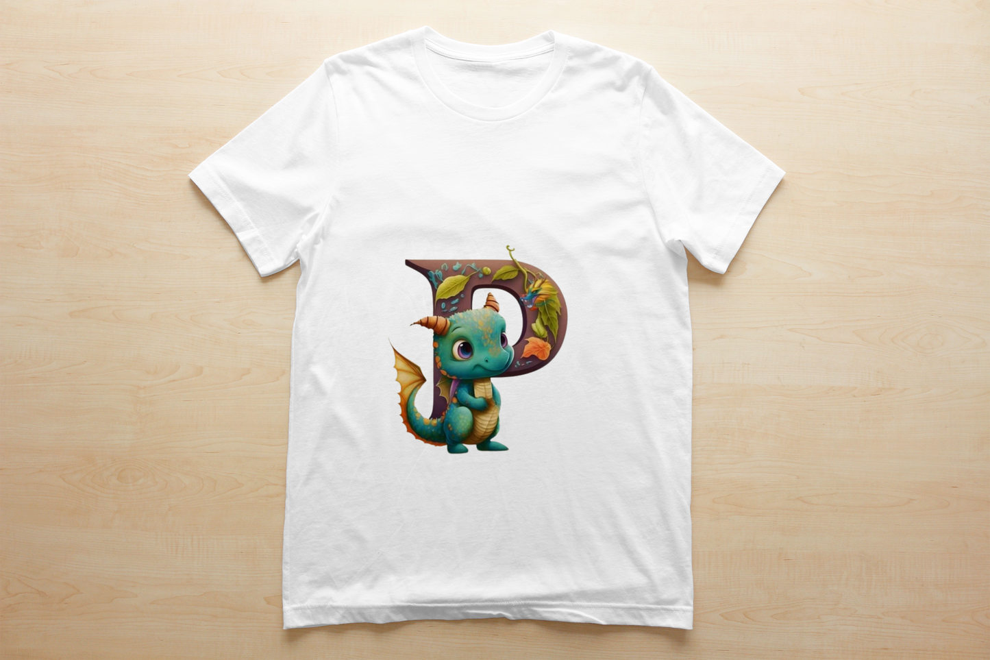 Kids ABC Dragon Images Sublimation/DTF T-Shirt Bundle