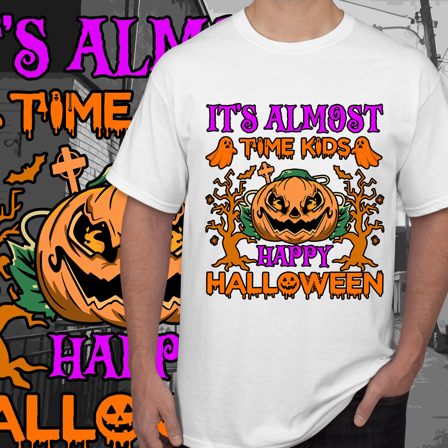 21 Halloween Sublimation T-Shirt Image Bundle