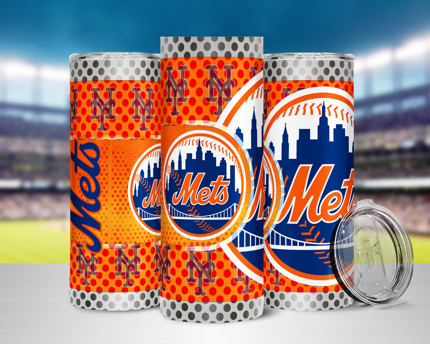 Baseball 20oz Sublimation Tumbler Image