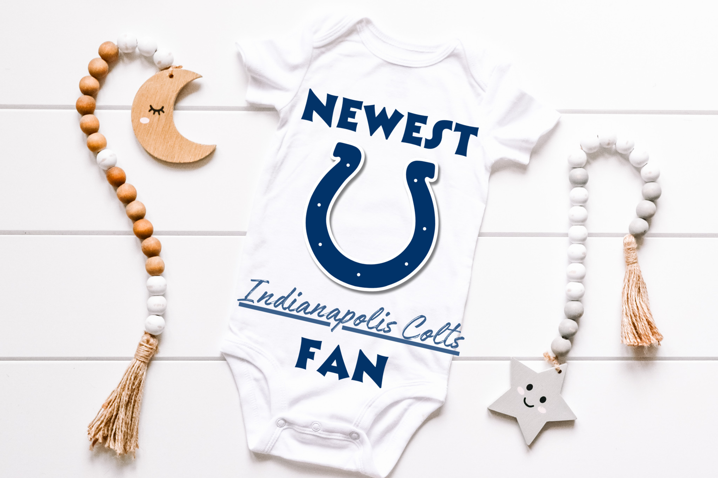 Baby Football One sie Sublimation/DTF Image