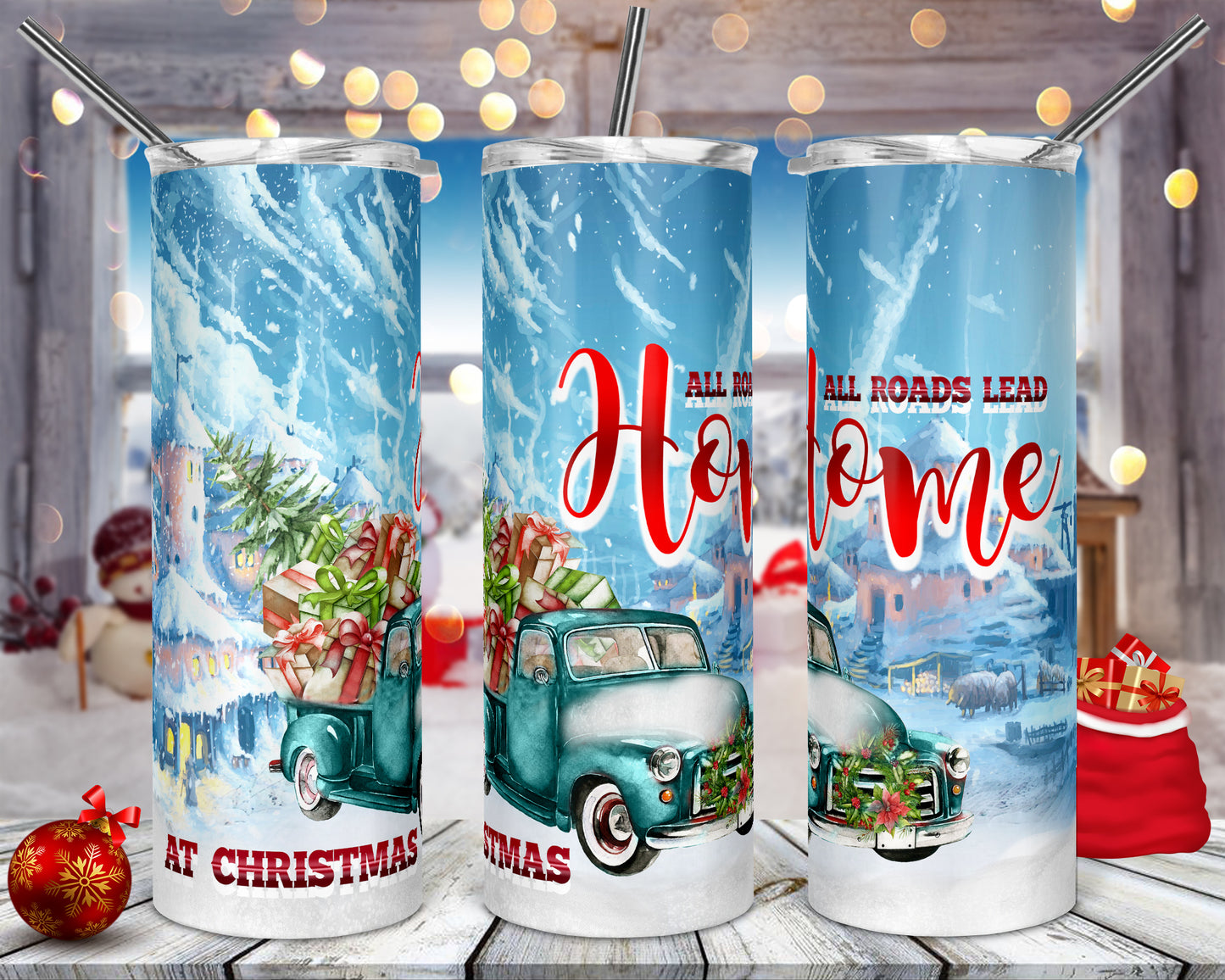 50+ Christmas Sublimation 20oz Images Bundle