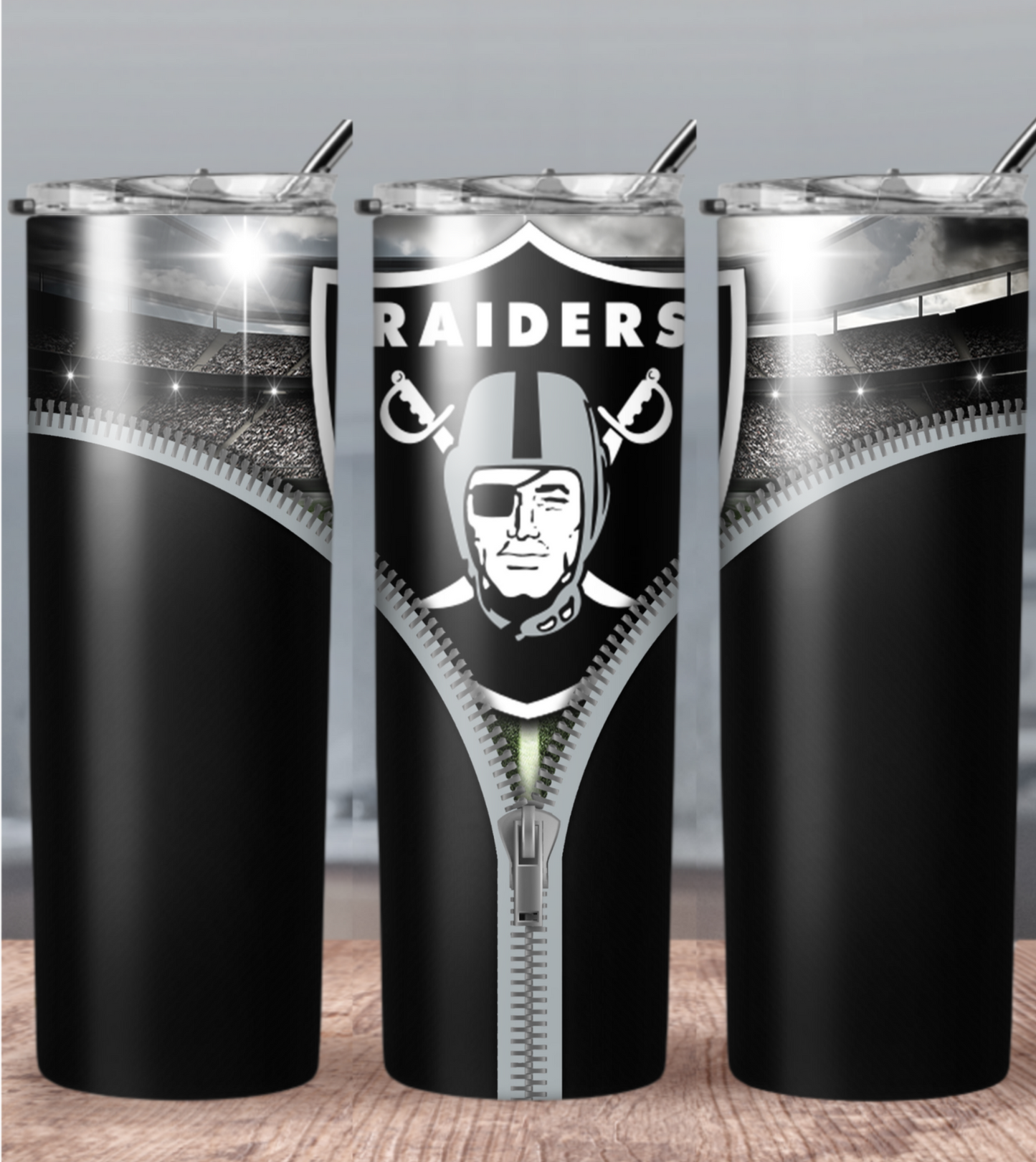 Football 20oz Sublimation Tumbler Image