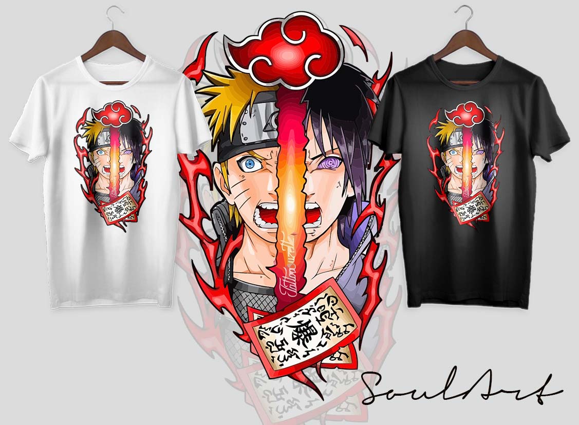 Anime Sublimation/DTF T-Shirt Images Bundle