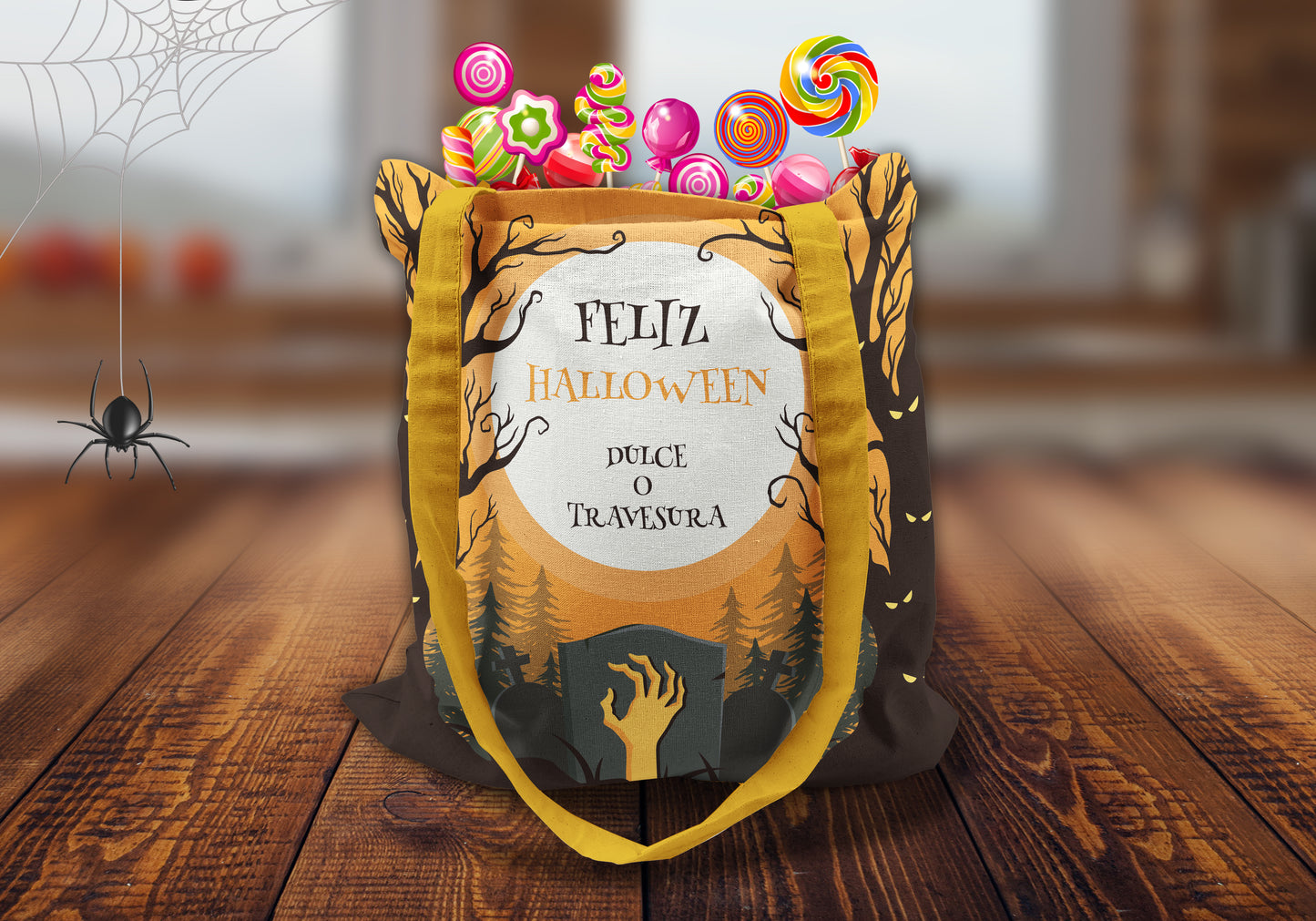 Halloween Treat Bag Sublimation Images Bundle