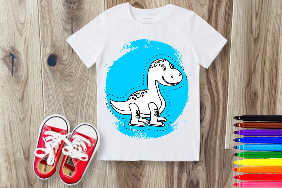 Coloring Cartoon Sublimation/DTF T-Shirt Images Bundle