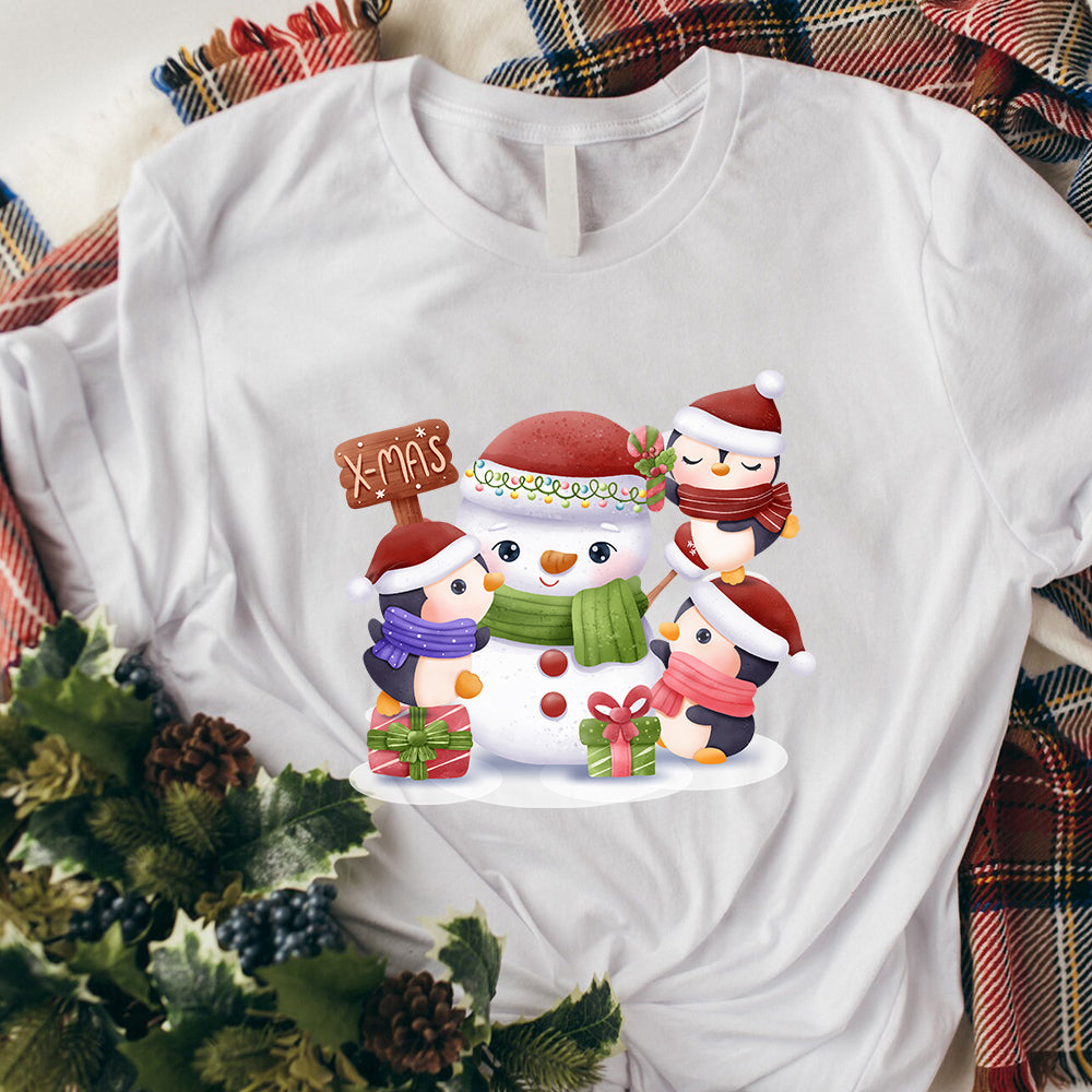 Cute Christmas Sublimation/DTF T-Shirt Images Bundle