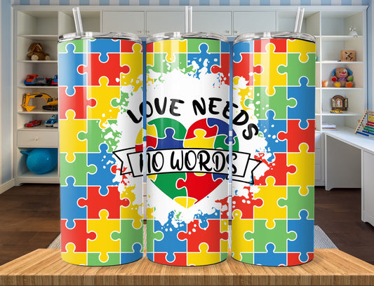 Autism Sublimation 20oz Images Bundle