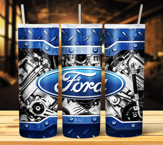 Car Logo 20oz Sublimation Tumbler Image