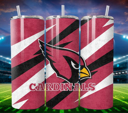 Football 20oz Sublimation Tumbler Image