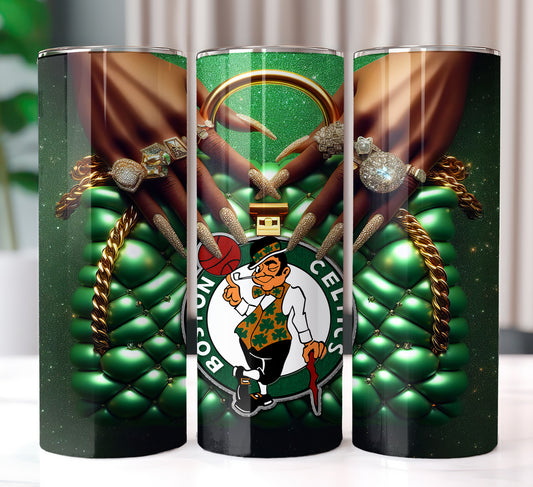 Basketball Bag 20oz Sublimation Tumbler Image