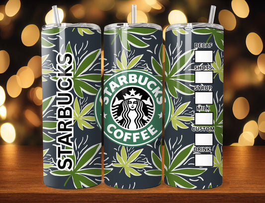 Cannabis Coffee Sublimation 20oz Images Bundle