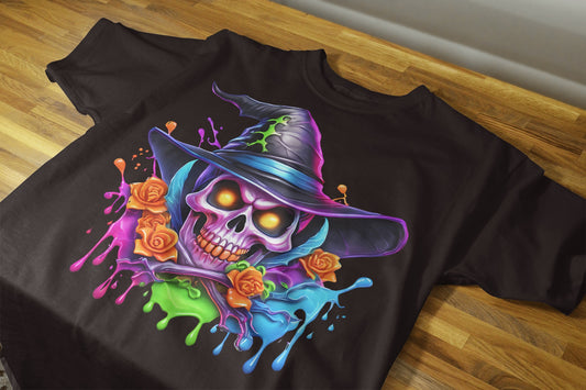 90+ Colorful Halloween Sublimation T-Shirt Images Bundle