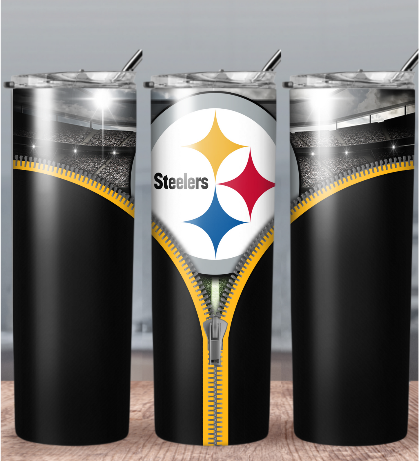 Football 20oz Sublimation Tumbler Image