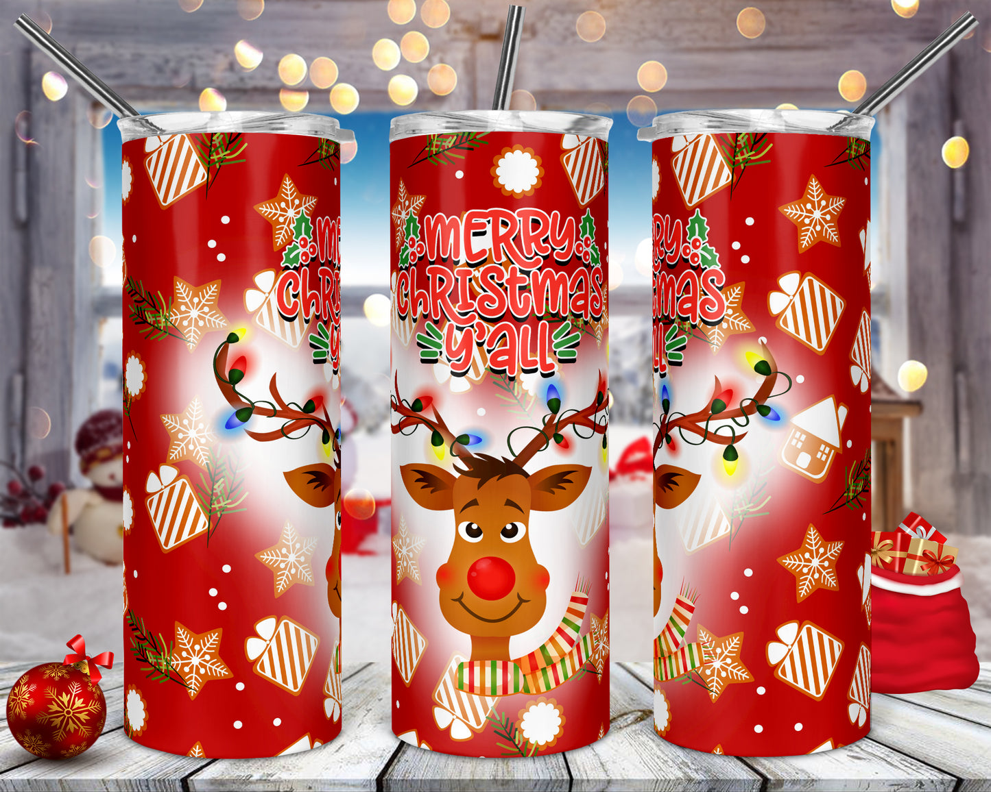 50+ Christmas Sublimation 20oz Images Bundle