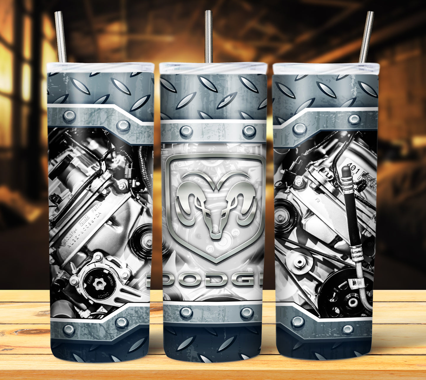 Car Logo 20oz Sublimation Tumbler Image