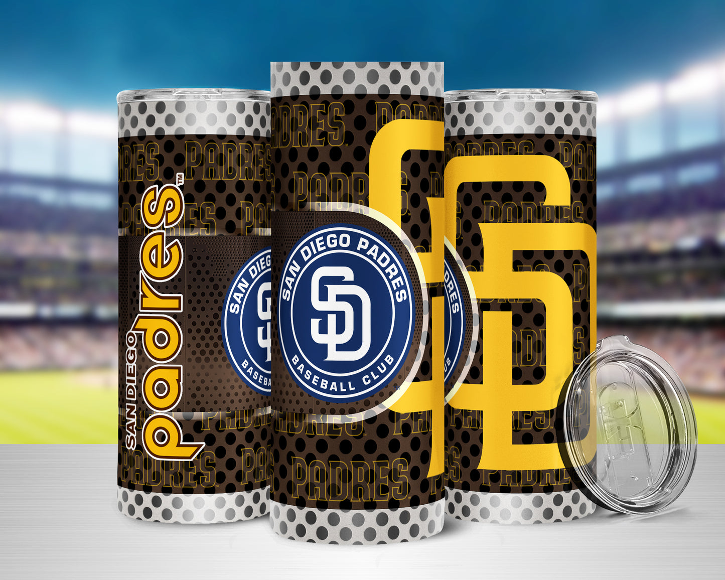 Baseball 20oz Sublimation Tumbler Image