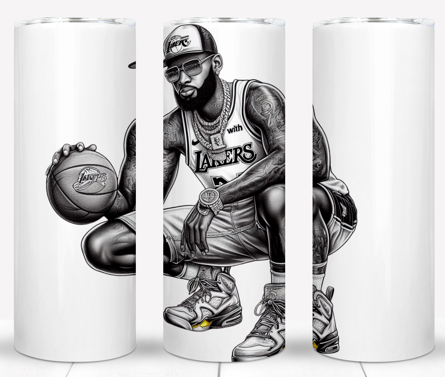 Lebron/Jordan Sublimation 20oz Tumbler Images Bundle