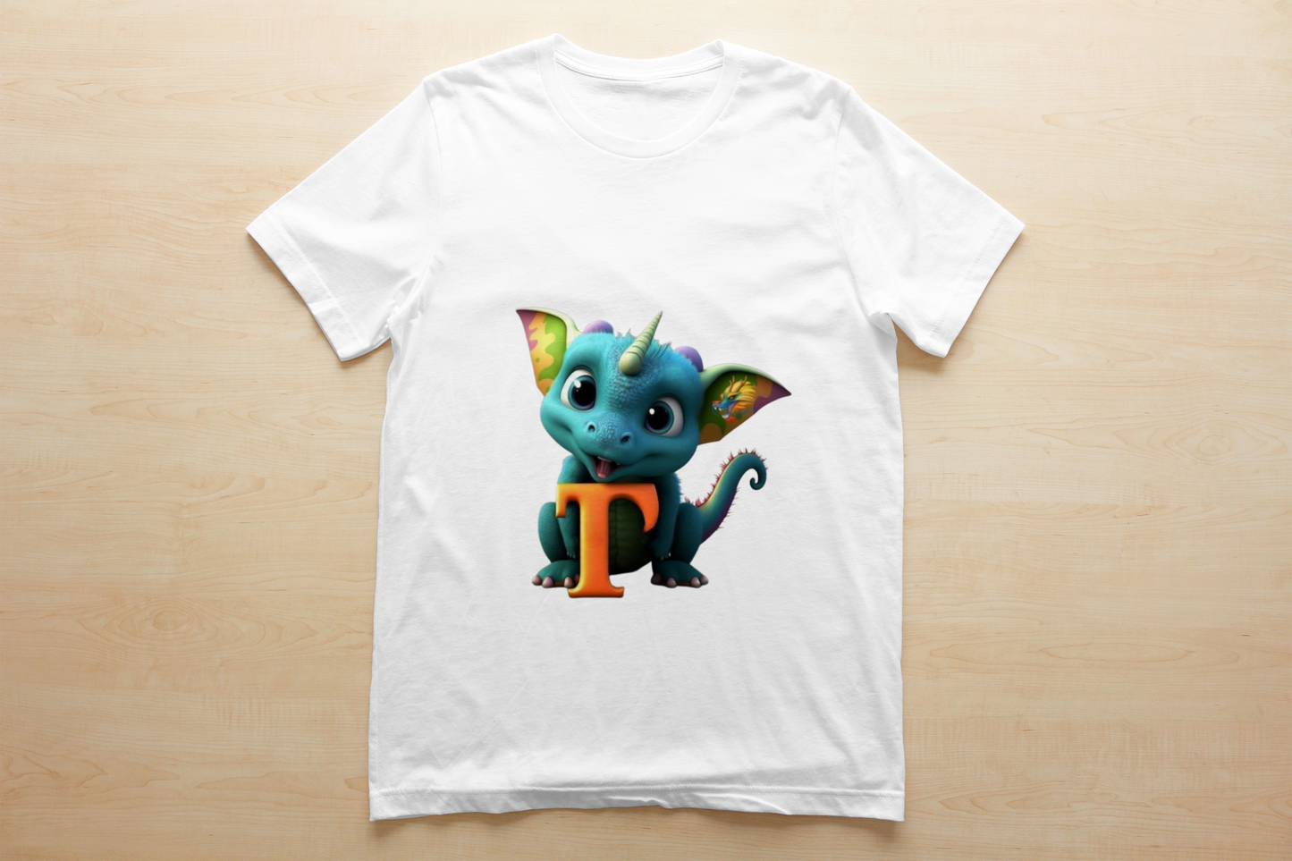 Kids ABC Dragon Images Sublimation/DTF T-Shirt Bundle