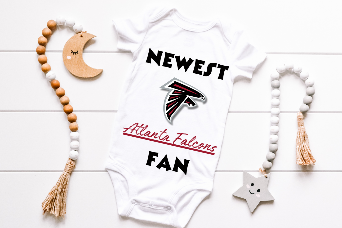 Baby Football One sie Sublimation/DTF Image