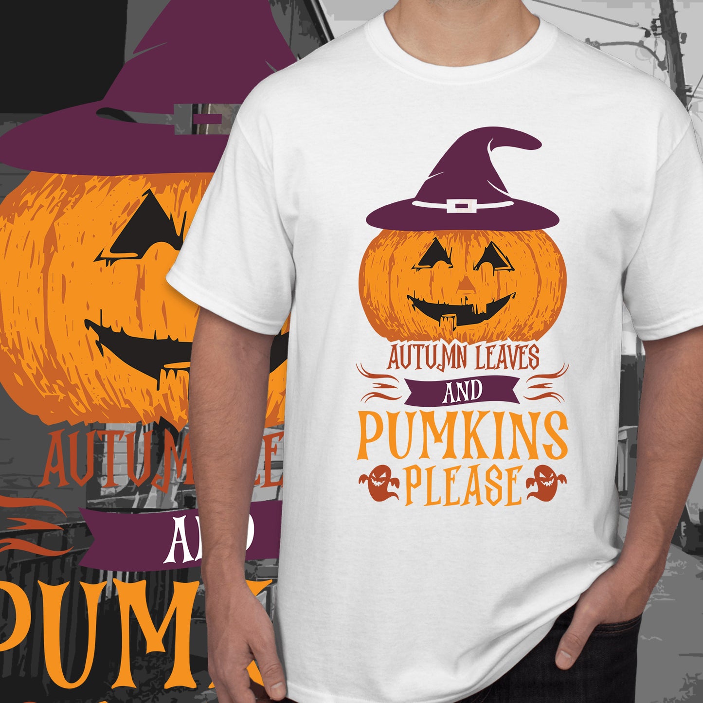 21 Halloween Sublimation T-Shirt Image Bundle