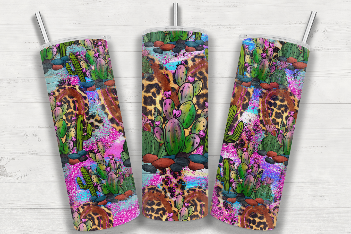 30 Animal Print Sublimation Tumbler Images Bundle 20 oz