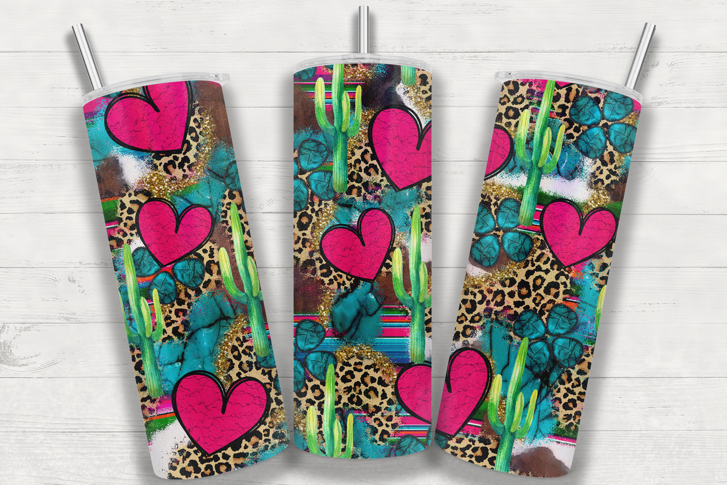 30 Animal Print Sublimation Tumbler Images Bundle 20 oz