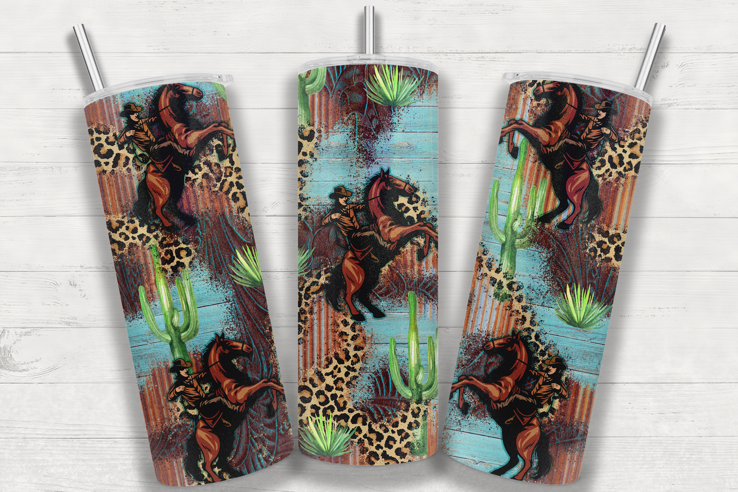 30 Animal Print Sublimation Tumbler Images Bundle 20 oz