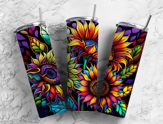 Sunflower 20oz Sublimation Tumbler Image