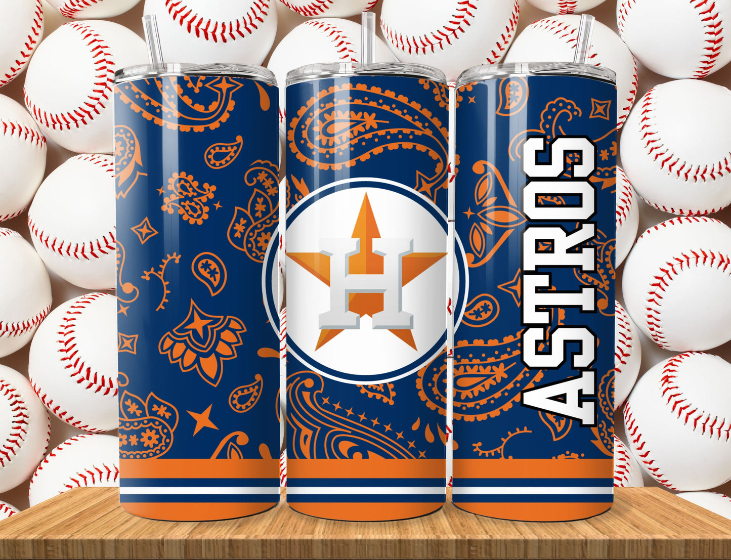 Baseball 20oz Sublimation Tumbler Image