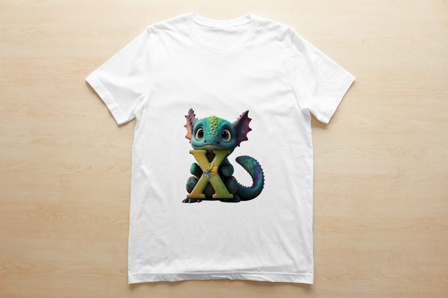 Kids ABC Dragon Images Sublimation/DTF T-Shirt Bundle