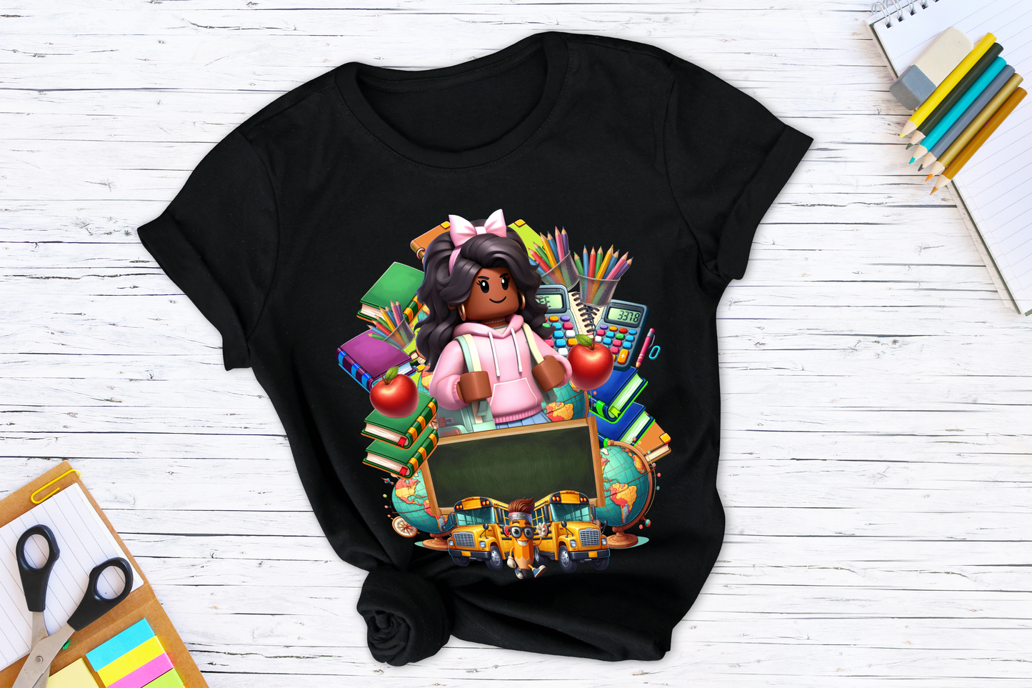 Back to School Sublimation/DTF T-shirt 55 Images Bundle