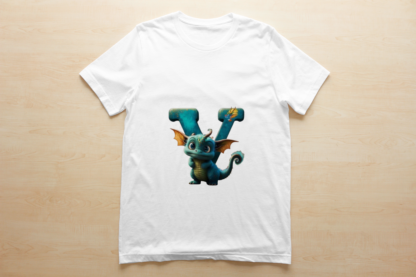 Kids ABC Dragon Images Sublimation/DTF T-Shirt Bundle