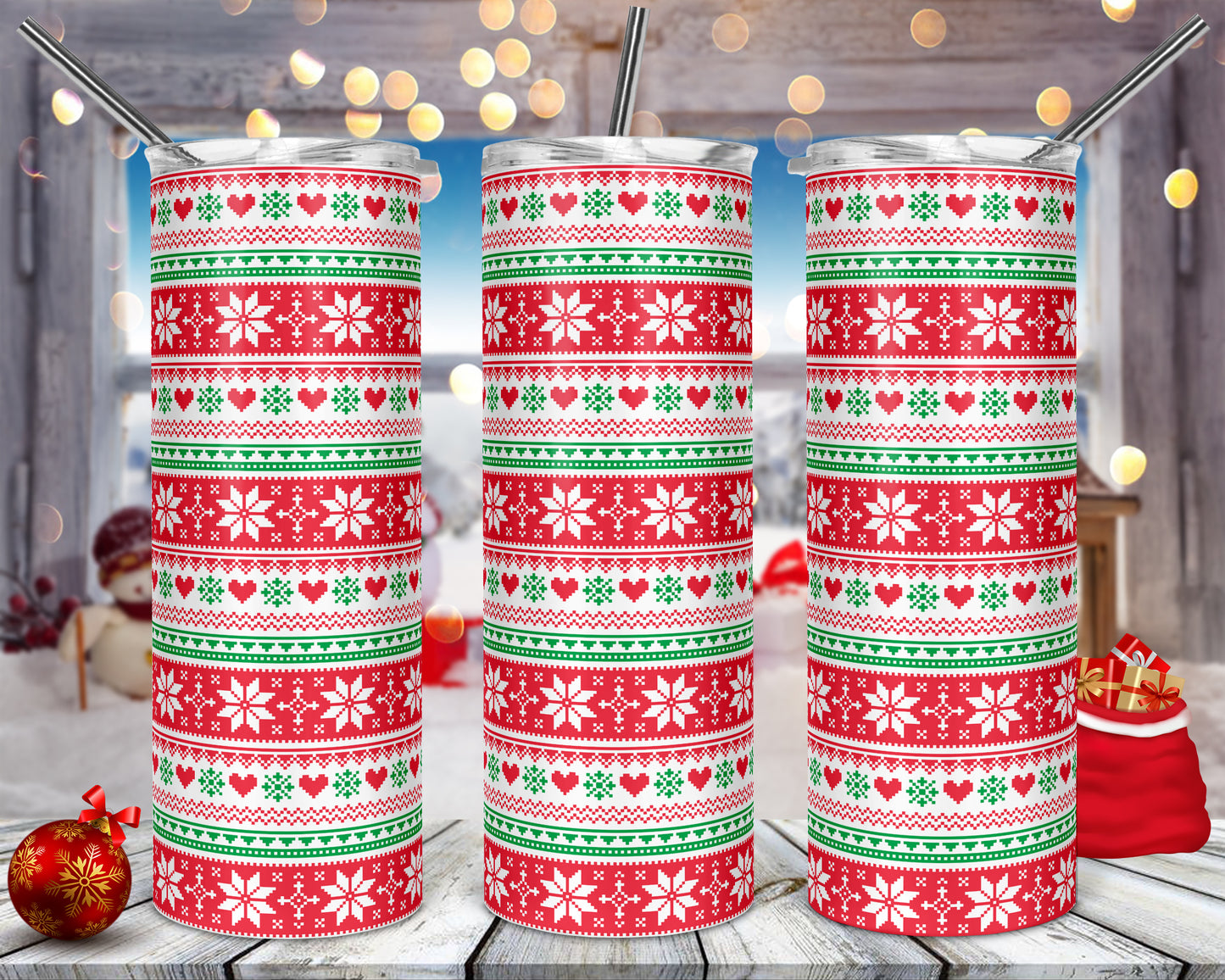 50+ Christmas Sublimation 20oz Images Bundle