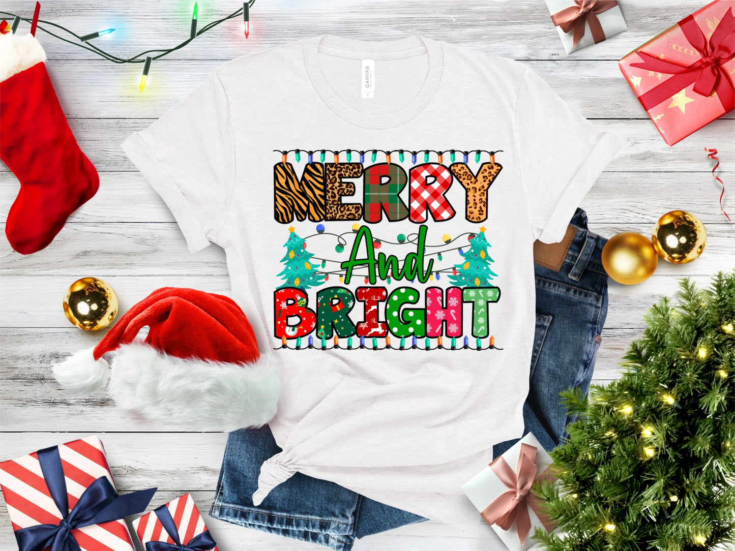 Christmas Sublimation/DTF T-Shirt Images Bundle