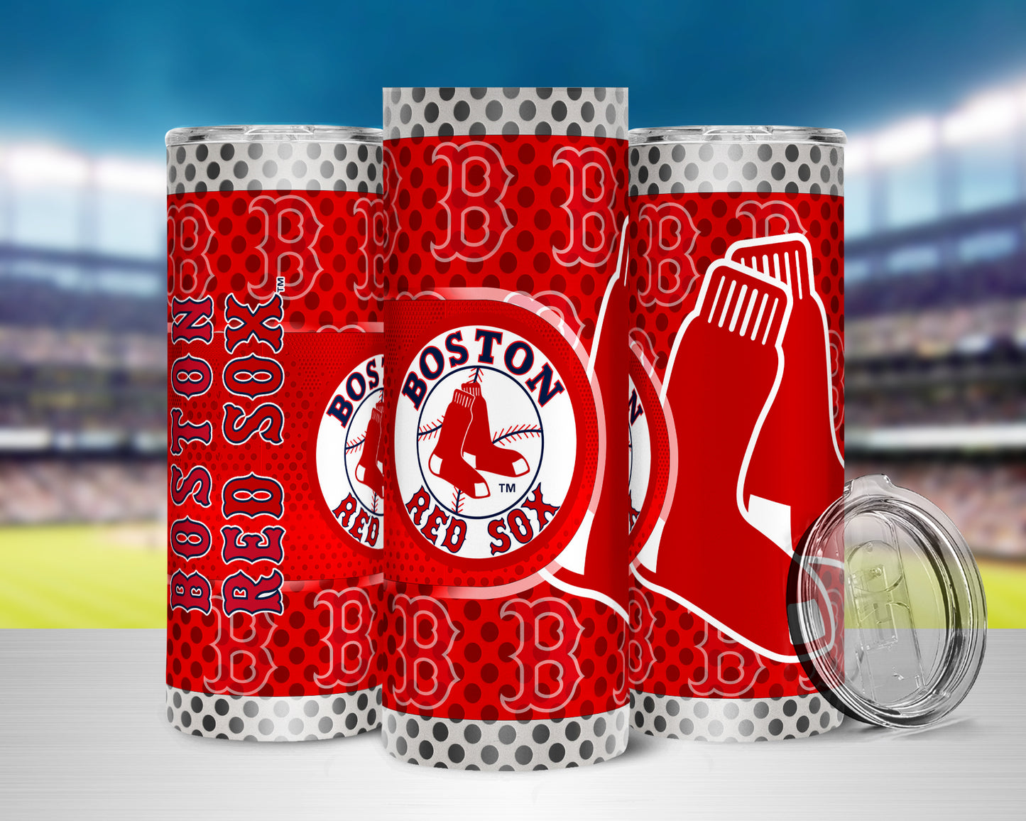 Baseball 20oz Sublimation Tumbler Image