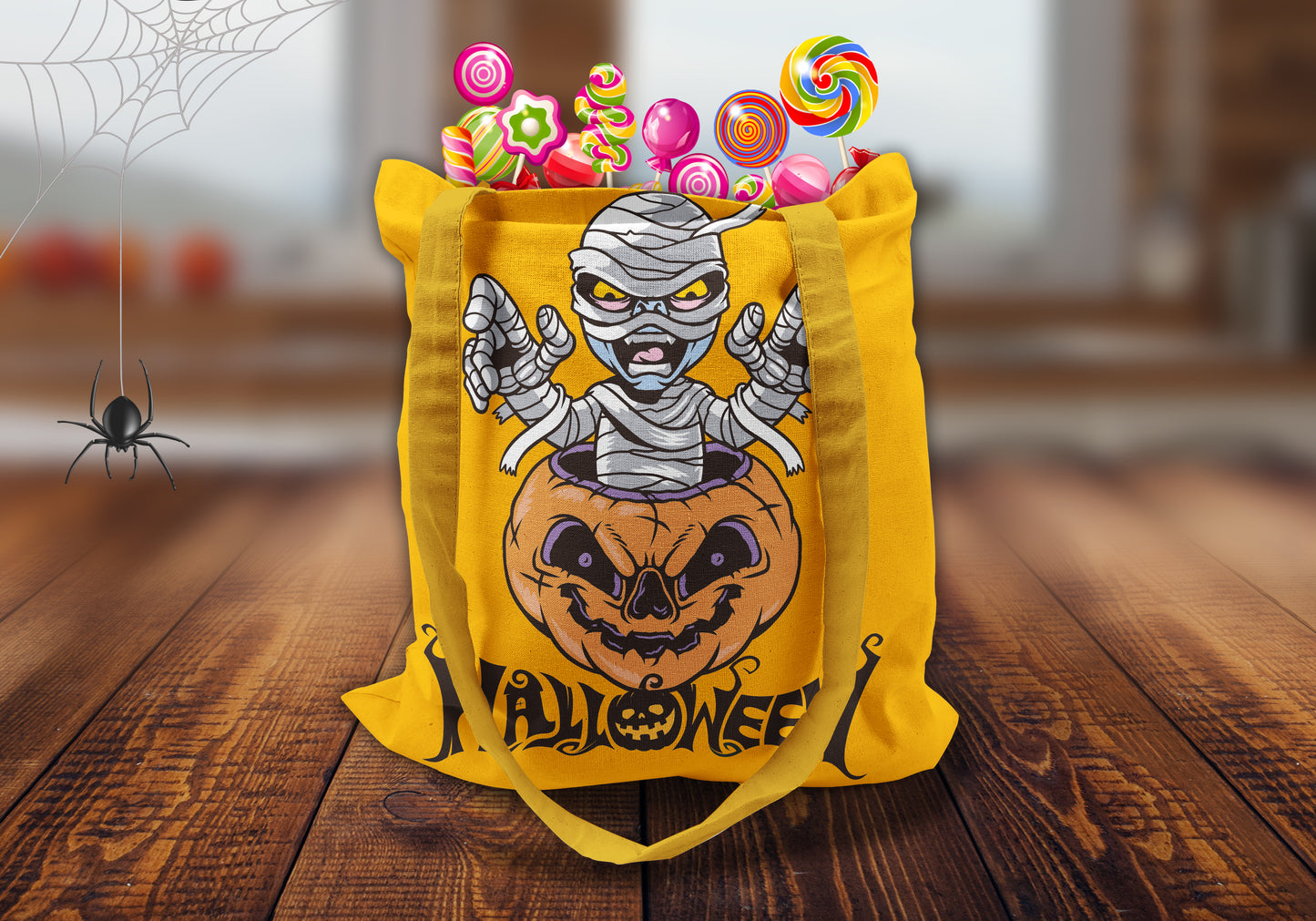 Halloween Treat Bag Sublimation Images Bundle