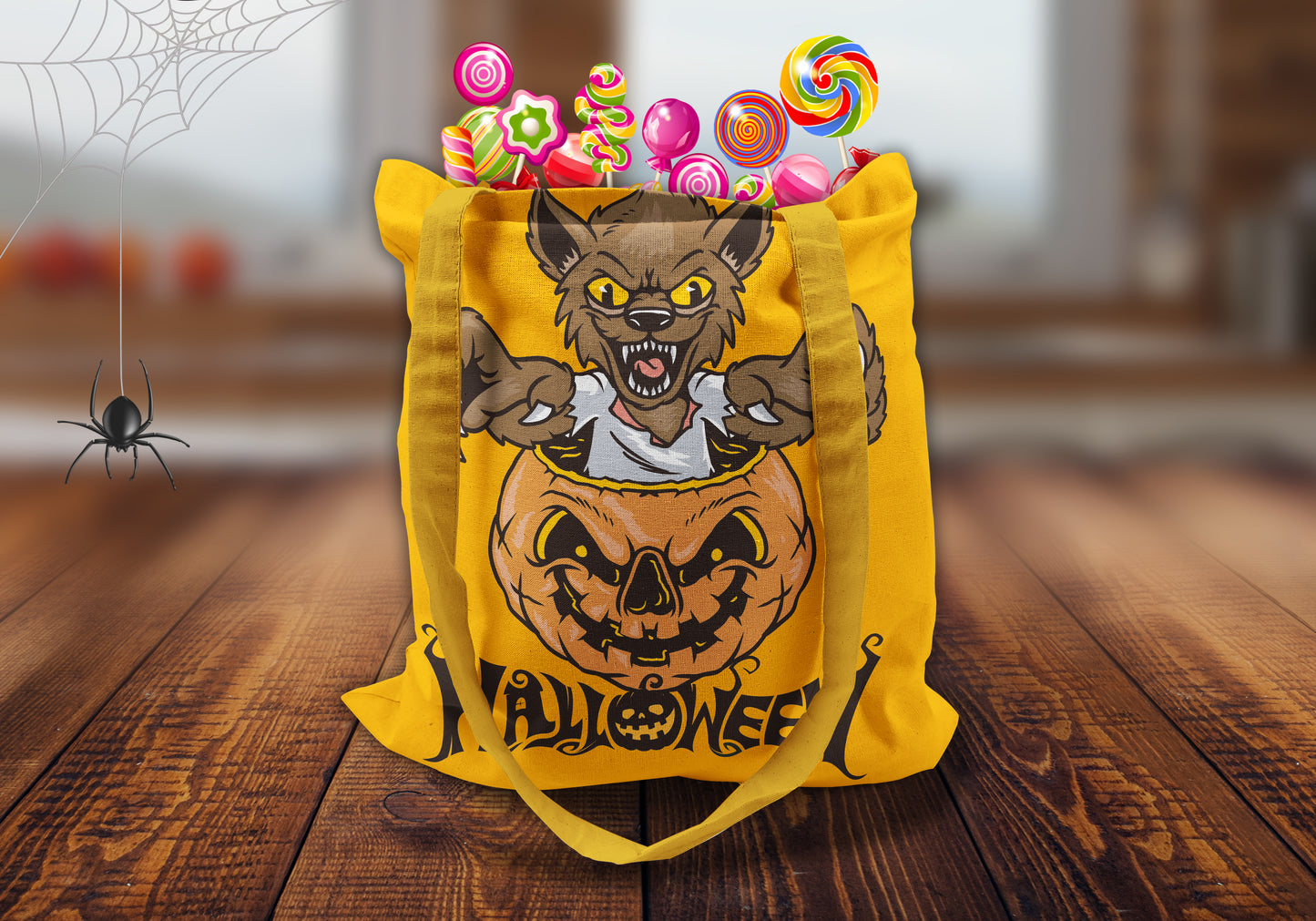 Halloween Treat Bag Sublimation Images Bundle