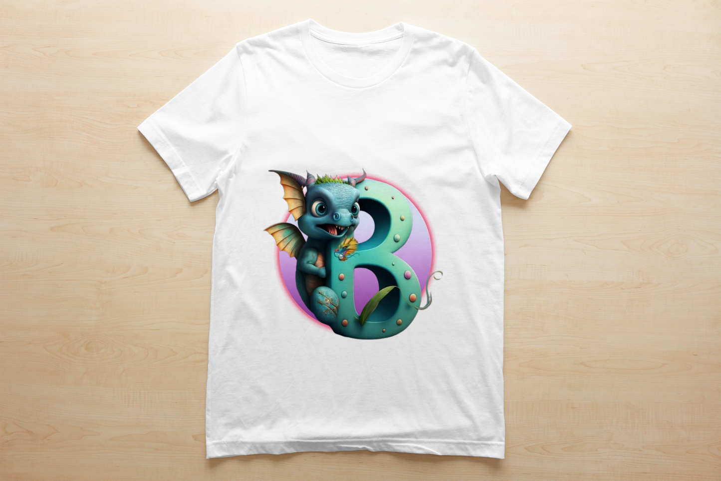 Kids ABC Dragon Images Sublimation/DTF T-Shirt Bundle