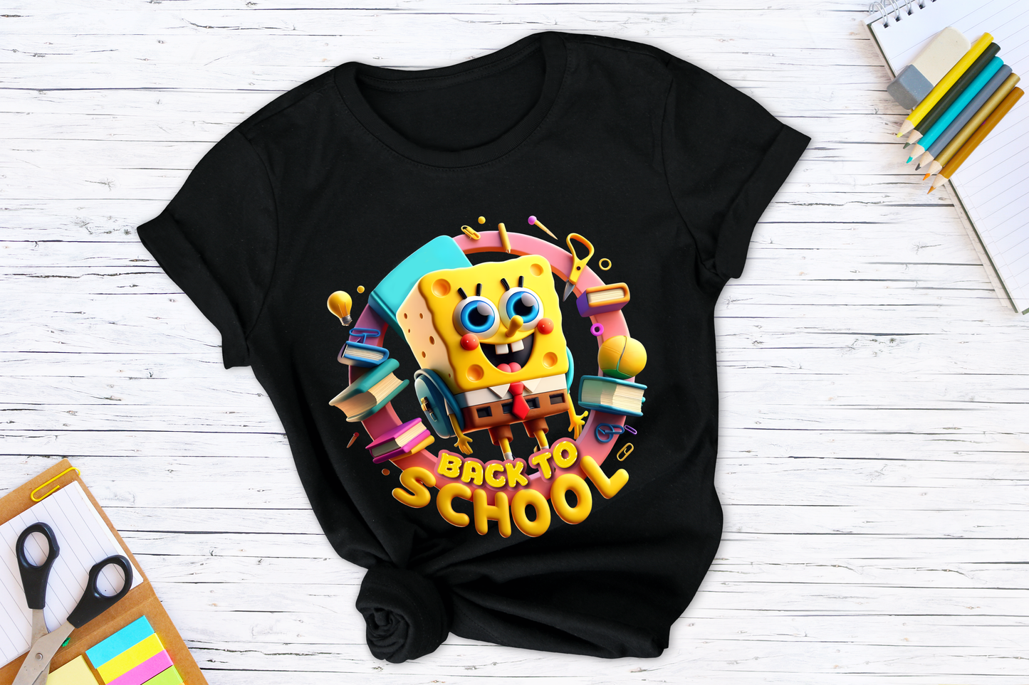 Back to School Sublimation/DTF T-shirt 125 Images Bundle