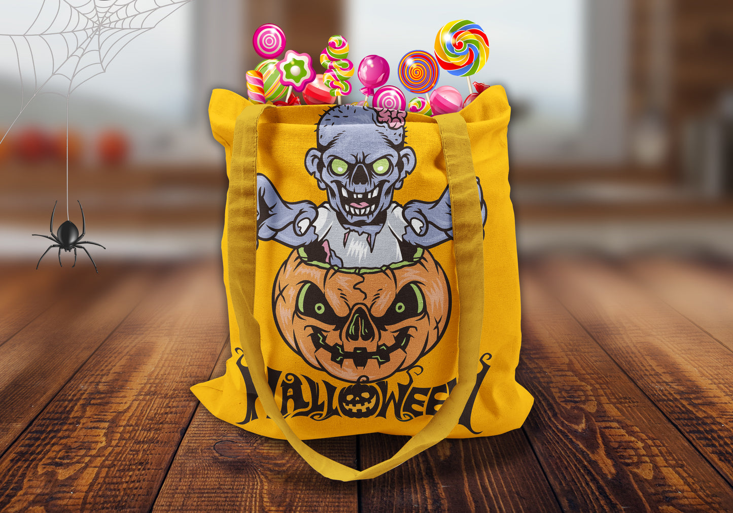 Halloween Treat Bag Sublimation Images Bundle